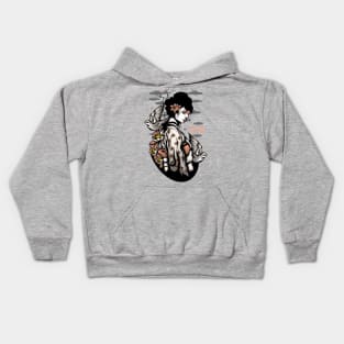 Geisha is an artist of the floating world. She dances, she sings. The rest is shadows, the rest is secret. Kids Hoodie